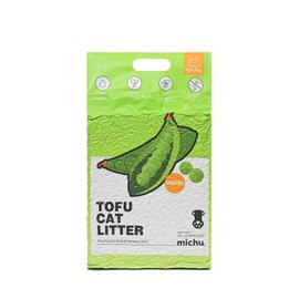 Michu Cat Litter Tofu Cat Litter Best Cat Litter Natural Clumping Tofu Cat Litter 5.5lb/88oz 5 Scents (Original, 2 Pack)