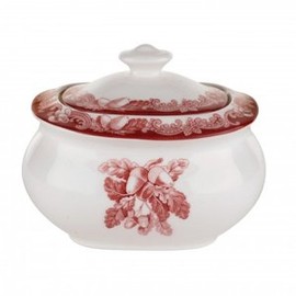 Spode Zuckerdose Winterszene 0,25 l