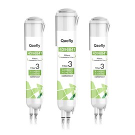 Qaofly 4396841 EDR3RXD1 Water Cap Replacement, Compatible with Filter 3, 4396710, P2RFWG2,9083,9030,46-9083 (3PACKS)