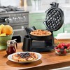Gourmia GWM468 Dual Pour Waffle Maker with Easy Pour Spout
