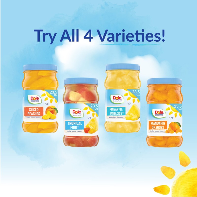 Dole Tropical Fruit in 100% Fruit Juice with Pineapple &