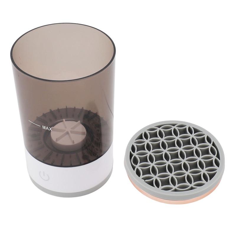 Electric Makeup Brush Cleaner Rotating Vibrating Cosmetic Brush Cleaner Cup