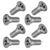 Yamaha 8 Front Rear Wheel Disc Stud Screw Bolt for