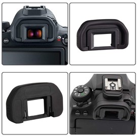 EOS 6D MarkⅡ Viewfinder Eyepiece Eyecup for Canon EOS MarkⅡ/Ⅰ 6D MarkⅡ/Ⅰ 90D/80D/70D/60D/50D/40D/20D/5DDigital Camera [2 Packs], Replace Eyepiece EB, Fire Rock Camera Viewfinder Accessories EB