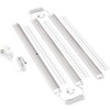 EShine White Finish 3 Extra Long 20 inch Panels LED