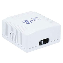 Cable Leader Cat6 Surface Mount Box (2-Port)