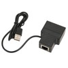 RJ45 Splitter Adapter 1 to 2 100Mbps Plug and Play