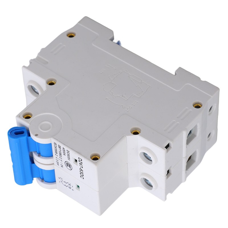 DC Miniature Circuit Breaker Upgraded 2P 500V Air for Solar