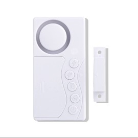 Magnetic Door Alarm for Fridge Doors, 4 Modes Home Security Loud 108dB for Door, Window, Refrigerator, Door
