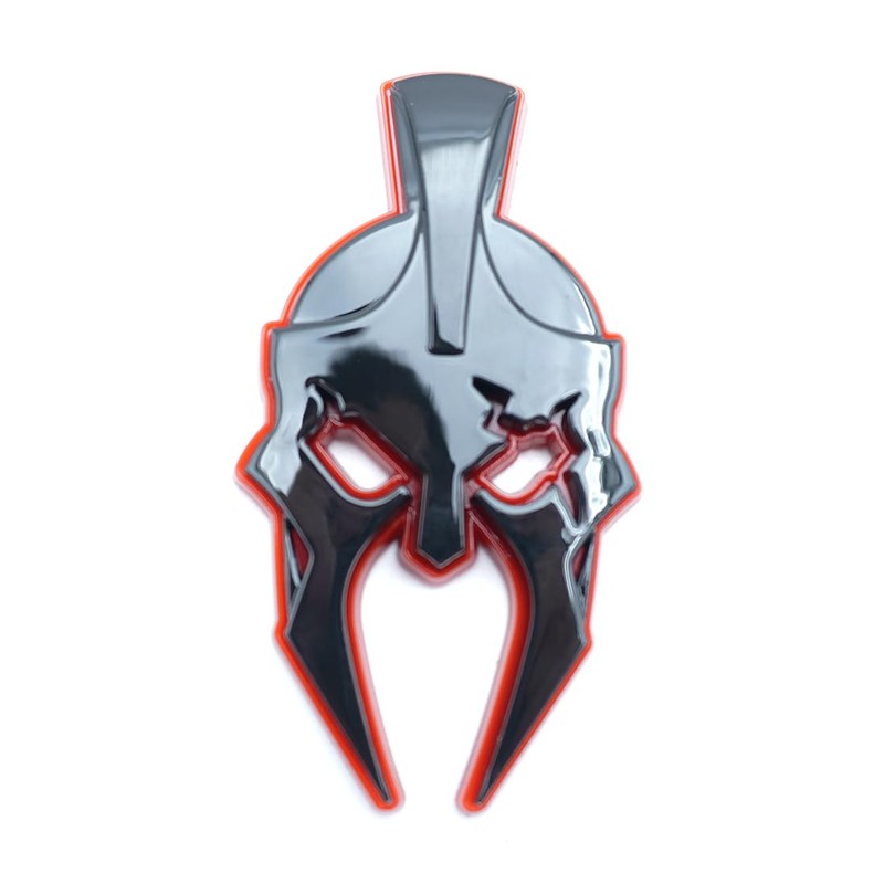 2Pcs Right Left Side Custom Gladiator Emblems 3D Badges Replacement