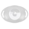Transparent Steaming Pan Cover PCTG Heat Resistant Steaming Pan Cover