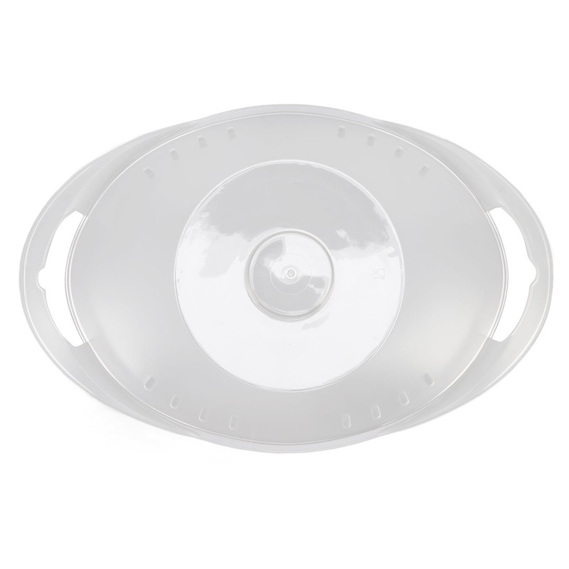 Transparent Steaming Pan Cover PCTG Heat Resistant Steaming Pan Cover