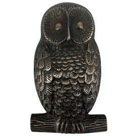 Barn Owl Door Knocker (Highlighted Bronze)