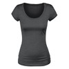 Emmalise Women's Short Sleeve Tshirt Scoop Neck Tee Value Set