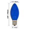 Creative Hobbies Box of 25 Random Blinking C9 Incandescent Light