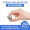 Towjug Round Magnets with Adhesive Backing, 240 Pieces 3M Strong