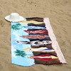 GEEZY Large Microfibre Beach Bath Towel Lightweight Sports Travel Gym