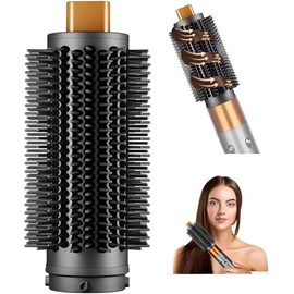 Cepillo Circular Mejorado para Dyson Airwrap | Accesorio de Estilizado Compatible con Modelos HS01 HS05 HS08, para Alisar, Secar, Rizar y Añadir Volumen al Cabello (oro)