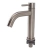 Kitchen Faucet Single Hole Stainless Steel Single Cold Sink Faucet