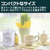Felimoa Cotton Swab Holder with Lid Marble Handle Toothpick Case