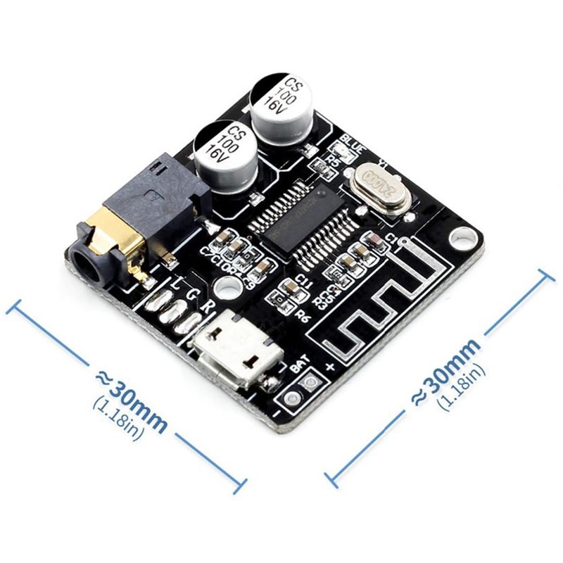 Hailege 5pcs MVHM-314 MP3 Lossless Decoder Board Bluetooth 5.0 Audio