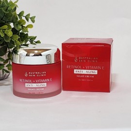 Australian Skin Clinic Retinol Vitamin E Anti-aging Face Night Cream 3.38 fl oz