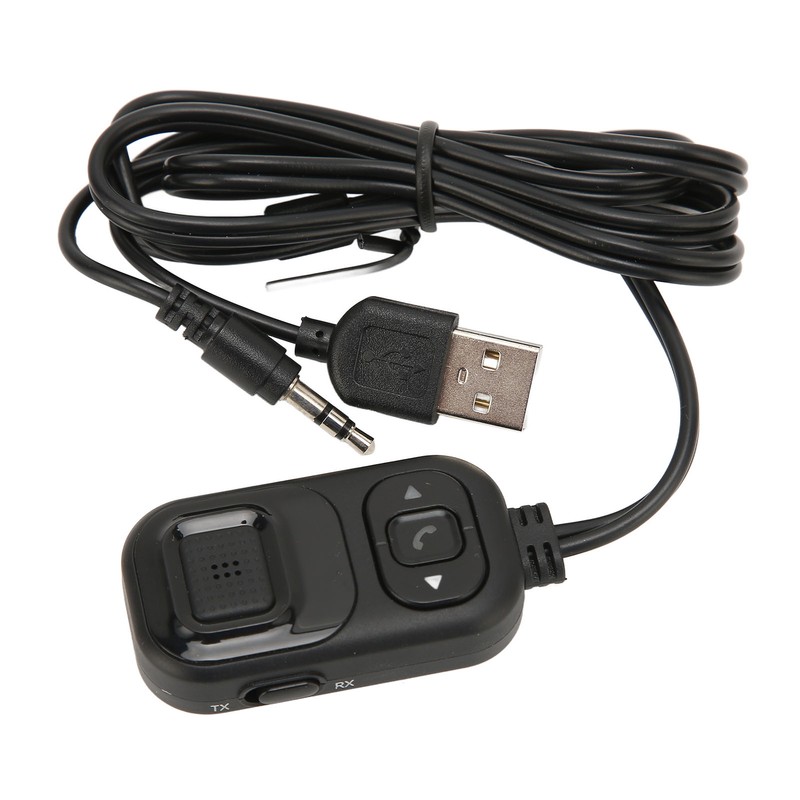 USB Bluetooth AUX Adapter Hands Free Call Wireless Music Receiver