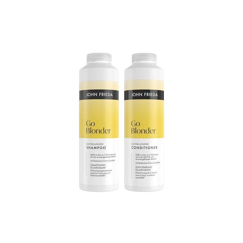 John Frieda Go Blonder Set - Shampoo, 500 ml &