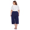 ZERDOCEAN Women's Plus Size Wide Leg Casual Lounge Pants Comfy