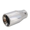 Simoni Racing TRX/25 Terminale di Scarico Universale, Uscita Singola Dritta