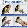 1222 Replacement Valve Cartridge Kit with Puller Tool 104421 for