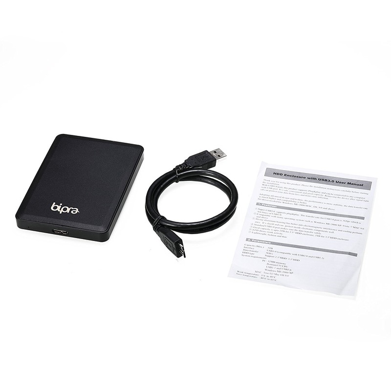 Bipra U3 2.5 inch USB 3.0 Mac Edition Portable External