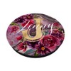 Jenny Initial J Monogram Rose Floral Purple Marble