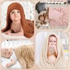 Wiwiqing Fleece 3D Boho Fluffy Baby Blanket for Boys Girls