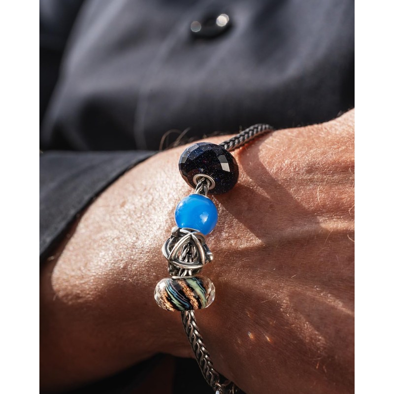 Trollbeads Round Gemstone Beads, Gemstone, Agate