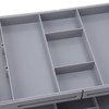 Drawer Organizer, Multi Level Collapsible Drawer Organizer with Adjustable Compartments,