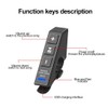 Snblzhef Motorcycle Bike Handlebar Remote Controller Wireless Bluetooth 5.0 Remote