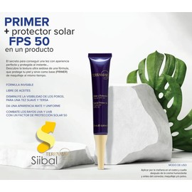 Base De Maquillaje Y Protector Solar Fps 50 Terramar  20ml