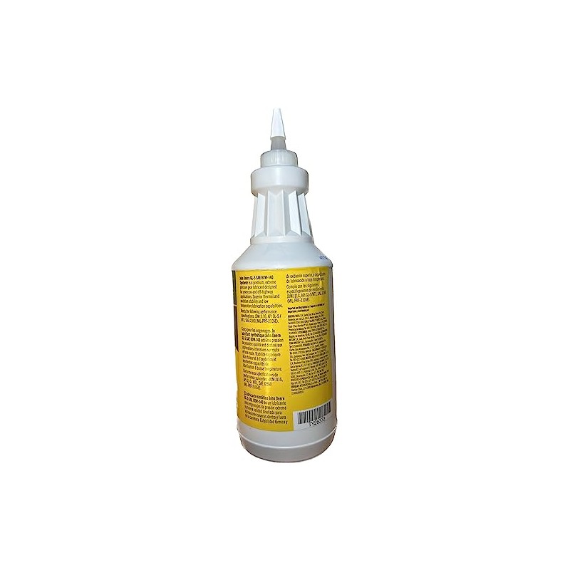 Deere GL-5 Synthetic SAE 80W-140 Gear Lubricant, 1 Qt