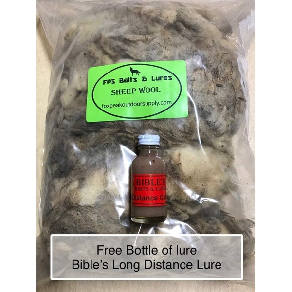 Montree Shop Sheep's Wool for Trapping (1 Pound)