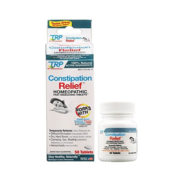 The Relief Products Constipation Relief, 50 Count