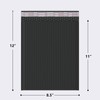 30 Pack 8.5x12 Inch Bubble Mailers, Black