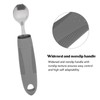 4Pcs Adaptive Utensils Weighted Non Slip Rubber Handle for Hand