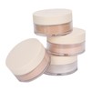 4pcs FOCALLURE Oil Control Loose Powder Moisturizing Face Setting Powder