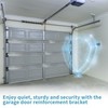 RDUIGT Heavy Duty Steel Garage Door Strut 16Ft Garage Door