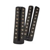 Soletec Leather Lace-in Boot Zipper 9 Eyelet Zipper Suitable for