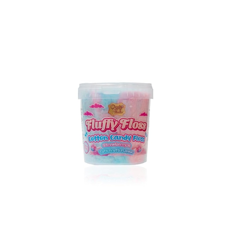 Candy Paradise Cotton Candy, Fluffy & Popping Floss Cotton Candy
