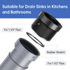 Oblectatio Double Sink Drain Kit - Flexible 1-1/2 & 1-1/4