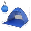 Lixada Automatic Instant Pop Up Beach Tent Lightweight Outdoor UV