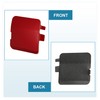 X AUTOHAUX Car Right Side Rear Bumper Tow Hook Cover